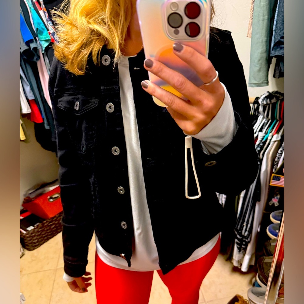 Black Jean jacket